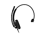 HP Poly Mission 415 On-Ear Wired Headset, Black, C01A9A6AC3 1 thumbnail image