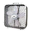 Optimus Box Fan, 21" x 20", White