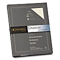 Southworth® Granite Specialty Paper, 8 1/2" x 11", 24 Lb, 75% Recycled, Ivory, Pack Of 80 1 thumbnail image