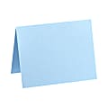 LUX Folded Cards, A1, 3 1/2" x 4 7/8", Baby Blue, Pack Of 250