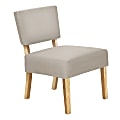 Monarch Specialties Salma Accent Chair, Taupe 1 thumbnail image