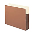 Smead® Easy-Access Top-Tab Tyvek® File Pockets, Letter Size, 1 3/4" Expansion, 30% Recycled, Redrope, Box Of 25 1 thumbnail image