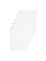 Smead® 3-Ring Binder Index Dividers, 5-Tab, 11" x 8 1/2", White, Pack Of 20 Sets