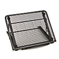 Mind Reader Adjustable Mesh Tablet Stand Organizer, 7.25"H x 9.25"W x 7.5"D, Black, MESHTAB-BLK 1 thumbnail image