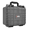 eylar Polypropylene SA00002 Large Waterproof And Shockproof Gear Hard Case With Foam Insert, 8-1/8”H x 15-13/16”W x 20-5/16”D, Gray