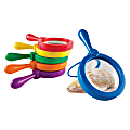 Learning Resources Primary Science Jumbo Magnifiers Set - Magnifying Area 4.50" Diameter - Overall Size 6.7" Height - Plastic Lens 1 thumbnail image