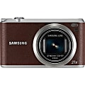 Samsung WB350F 16.3 Megapixel Compact Camera - Brown 1 thumbnail image