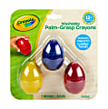 Crayola® Washable Palm Grasp Crayons, Assorted Colors, Pack Of 3 Crayons 1 thumbnail image