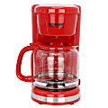 Better Chef 12-Cup Coffee Maker, Red 1 thumbnail image