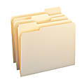 Office Depot® Brand File Folders, 1/3 Cut, Letter Size, Manila, Pack Of 250
