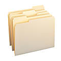 Office Depot® Brand File Folders, 1/3 Cut, Letter Size, Manila, Pack Of 250 1 thumbnail image