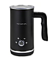 Nostalgia Electrics HomeCraft 4-in-1 Electric Milk Frother, Black