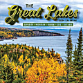 2024 TF Publishing Scenic Wall Calendar, 12" x 12", Great Lakes, January To December