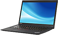 Lenovo® ThinkPad® X1 Carbon Refurbished Laptop, 14" Screen, Intel® Core™ i5, 8GB Memory, 240GB Solid State Drive, Windows® 10, OD5-1618 1 thumbnail image
