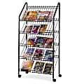 Safco® 5-Shelf Mobile Literature Display Cart