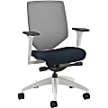 Hon Solve Mid-Back Task Chair, Fog Mesh/Midnight, 1 Each