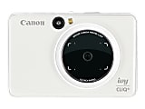 Canon ivy CLIQ+ - Digital camera - compact with instant photo printer - 8.0 MP - Bluetooth - pearl white 1 thumbnail image