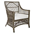 Office Star™ Maui Chair, Cream/Gray Wash