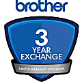 Brother Exchange - 3 Year Extended Warranty - Warranty - Service Depot - Exchange - Electronic and Physical Service