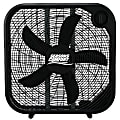 Seasons Comfort™ Premium 3-Speed Box Fan, 21-5/16"H x 5-9/16"W x 20"D, Black 1 thumbnail image