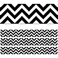 Creative Teaching Press® EZ Borders, Black Chevron, 48’ Per Pack, Set Of 3 Packs