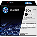 HP 90X Black High Yield Toner Cartridge, CE390X