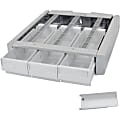 Ergotron SV Supplemental Storage Drawer, Triple - Gray, White