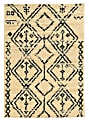 Linon Bijou Area Rug, 3' x 5', Ali Ivory/Black 1 thumbnail image