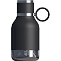 asobu 33-Ounce Dog Bowl Bottle (Black) - 1.03 quart - Black, Silver - Stainless Steel, Copper