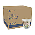 Dixie® PerfecTouch® Paper Coffee Cups, 10 Oz, Coffee Haze Design, 1,000 Count (50 Cups Per Sleeve, 20 Sleeves Per Case) 1 thumbnail image