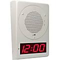CyberData VoIP Clock Kit - Digital - Gray White/Electro Galvanized Steel Case 1 thumbnail image