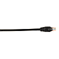 Black Box Connect Cat.6 UTP Patch Network Cable - 10 ft Category 6 Network Cable for Network Device - First End: 1 x RJ-45 Network - Male - Second End: 1 x RJ-45 Network - Male - 1 Gbit/s - Patch Cable - Gold Plated Contact - CM - 26 AWG - Black