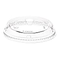 Dart® Prima™ Strawless Plastic Lids, Fits 12 oz to 26 oz Cold Cups, Clear, 1,000/Carton 1 thumbnail image