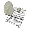 Better Houseware Jr. Folding Dish Rack, 12-1/2”H x 13-3/4”W x 10-3/4”D, Metallic 1 thumbnail image