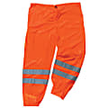 Ergodyne GloWear® 8910 Class E Polyester Hi-Vis Pants, Large/X-Large, Orange