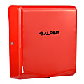 Alpine Willow Commercial High-Speed Automatic 120V Electric Hand Dryer, Red 1 thumbnail image