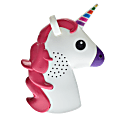 Digital Energy Unicorn Emoji Bluetooth® Speaker, White, DBS1-1020