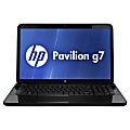 HP Pavilion g7-2200 g7-2220us 17.3" LCD Notebook - AMD A-Series A6-4400M Dual-core (2 Core) 2.70 GHz - 4 GB DDR3 SDRAM - 500 GB HDD - Windows 8 - 1366 x 768 - BrightView - Sparkling Black 1 thumbnail image