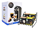 Nestlé® NESCAFE Dolce Gusto Esperta 2 Coffeemaker With Starbucks Coffee And Rack, Silver/Black 1 thumbnail image