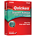 Quicken® Starter Edition 2008, Traditional Disc