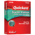Quicken® Starter Edition 2008, Traditional Disc 1 thumbnail image