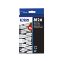 Epson® 812XL DuraBrite® Black High-Yield Ink Cartridge, T812XL120-S