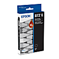 Epson® 812XL DuraBrite® Black High-Yield Ink Cartridge, T812XL120-S 1 thumbnail image