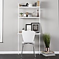 Holly & Martin Haeloen 30"W Wall-Mounted Writing Desk, White 1 thumbnail image