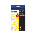 Epson® 812XL DuraBrite® Yellow High-Yield Ink Cartridge, T812XL420-S