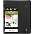 AT-A-GLANCE® 2027 Recycled Monthly Planner, Black, Medium, 7" x 8 3/4" 1 thumbnail image