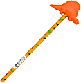Pure Style Wood Pencil With Eraser Topper, #2 Lead, Orange Dinosaur 1 thumbnail image
