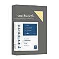 Southworth® Parchment Specialty Paper, 8 1/2" x 11", 24 Lb., Gold, Pack Of 500