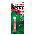 Krazy® Glue, Original Formula, Clear, .07 Oz. Tube