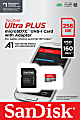 SanDisk® Ultra PLUS microSD Memory Card, 256GB